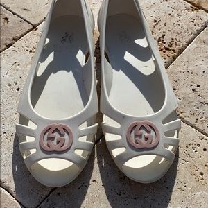 Girls Jelly Gucci Flats
